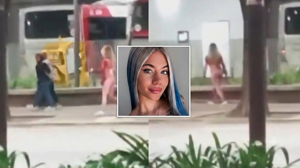 Video: así corría la novia de Facundo Moyano semidesnuda por la calle a las 5 de la mañana